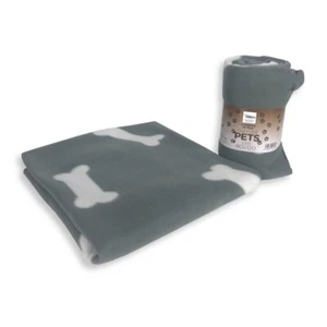 PLAID PILE PER ANIMALI PETS cm. 80x120 GRIGIO - Foto 1 di 2