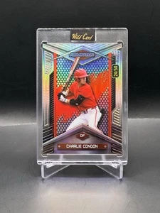 2024 wild card alumination Silver Charlie Condon 24/50 - Picture 1 of 2