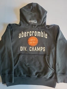 Y2K Abercrombie Kids Boys Large Hoodie Nasketball Vintage - Picture 1 of 3