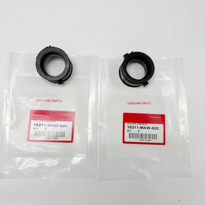 2x For 88-00 Honda Shadow ACE Spirit 750 01-03,VLX 600 Intake Manifold Boots Foto 1 de 4