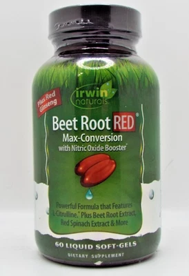 Irwin Naturals raíz de remolacha roja, conversión máxima 60ct caducidad: 25/09 Foto 1 de 3