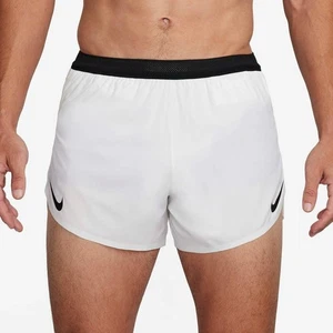 NIKE AEROSWIFT ADV 4" KURZE GEFÜTTERTE LAUF-RENNSHORTS FN3352-121 WEISS MEDIUM - Bild 1 von 7