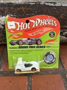 Hot Wheels Redline CHAPARRAL 2G White Enamel Black Interior 1969 MOC BLISTERPACK - Picture 1 of 7