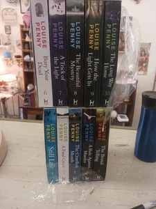 GAMACHE Series by Louise Penny. Complete 1 - 10 In Sleeves - Bild 1 von 11
