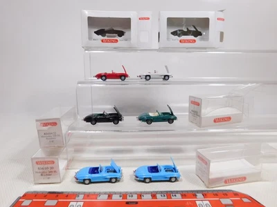 6X Wiking H0 1:87 Roadster Mercedes MB 300 SL 834 03 20 Ecc Mint Box #EE955-0,5 - Immagine 1 di 4