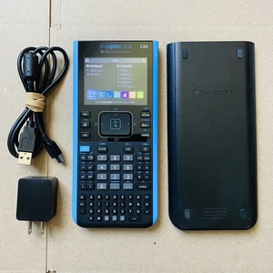 Texas Instruments TI-Nspire CX II CAS Color Graphing Calculator w/ Charging Cord - Picture 1 of 18