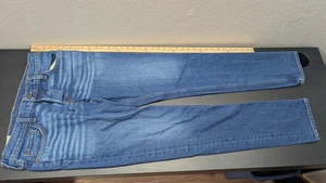 Hollister Y2K Super Skinny Button Fly Jeans Mens 34X34 Medium Wash - Picture 1 of 8