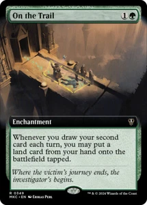 Arte extendido On the Trail Magic The Gathering - Murders at Karlov Manor Commander #349 - Imagen 1 de 1