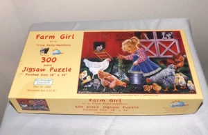 Farm Girl Jigsaw Puzzle 300 Pieces Suns Out - Picture 1 of 3