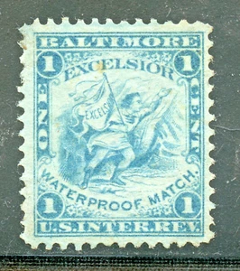 RO83b, Excelsior Match, Baltimore, Md. Match Co. revenue stamp. - Picture 1 of 2