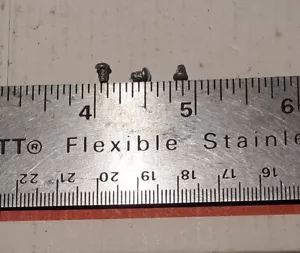 3 pieces, Pan Head Name Plate Rivet Screw, 3/32" (2mm) Dia. x 1/8" (4mm) Long. - Picture 1 of 4