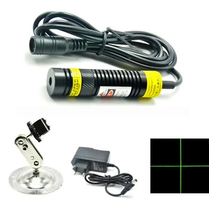 515nm fokussierbare 30mW Cross Green Laser Modul Diode für Holz Stoff schneiden - Picture 1 of 5