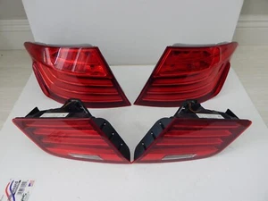 2014-2016 BMW 535i 528i F10 Genuine Facelift Tail Lights Set 63217306161 - Picture 1 of 23