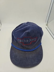 Vintage AmaPro Chevy Coduroy Hat On Size Fits All - Picture 1 of 10