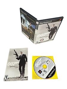 Sony PlayStation 2 PS2 CIB COMPLETE TESTED 007 Quantum of Solace