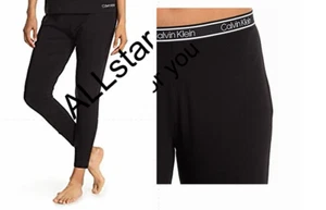 Calvin Klein Women's Logo Waistband Pajama Black S, M, L - Picture 1 of 5