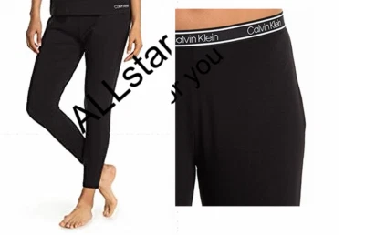 Calvin Klein Women's Logo Waistband Pajama Black S, M, L - Image 1 of 4