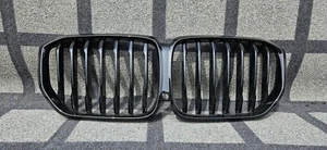 2019 2023 BMW X5 FRONT UPPER KIDNEY GRILLE BLACK OEM 20240015061 π₯ - Picture 1 of 16