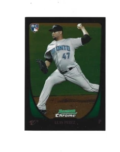 Bowman Chrome Draft Refractors #69 2011 Luis Pérez Toronto Blue Jays - Imagen 1 de 1