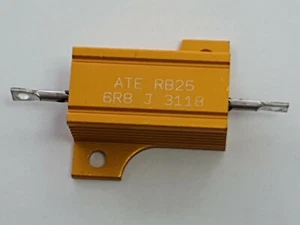20x ATE Electronics RB25/1 6R8 J 3118 Resistenza ad alto carico 6,8 Ω assiale 5% - Foto 1 di 4
