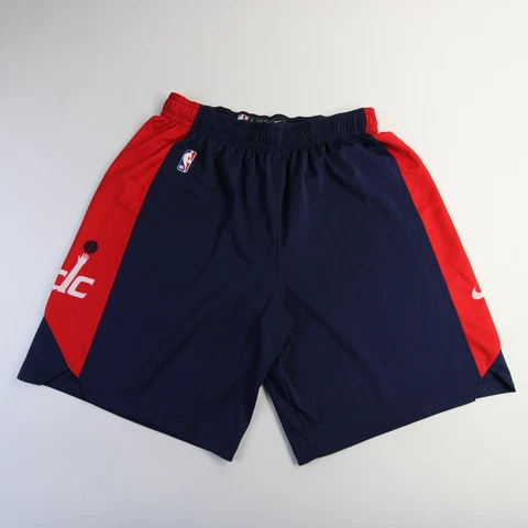 Washington Wizards Nike NBA Authentics Practice Shorts Men's Navy/Red Used Cover