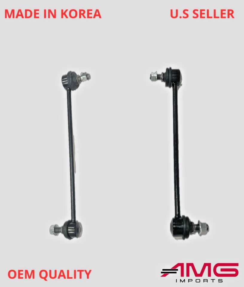 Barra estabilizadora delantera 2 piezas eslabones para Kia Rio 2012-2018 OEM genuino Foto 1 de 1