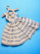 Vintage Barbie Suburban Shopper Dress #969 Mint Full Skirt Sundress Tagged 