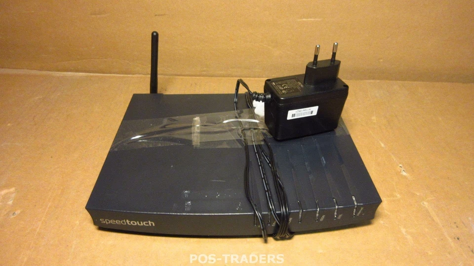 Thomson SpeedTouch ST620s WiFi DSL-Modem - INCLUDING POWER SUPPLY - Bild 1 von 3