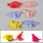 6pcs Plastic Dinosaur Shape Plasticine Dough Mold play Toy Craft Tool A+