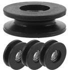 4 Pcs Professional Gym Pulley Nylon Bearing Wheel Fitness Sports Replaceable