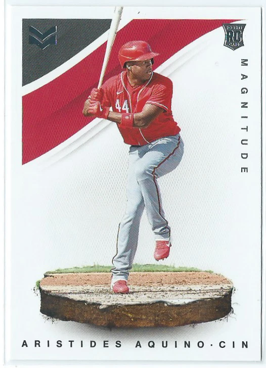 Aristides Aquino 2020 Chronicles Magnitude Rookie Card #14 - Image 1 of 1