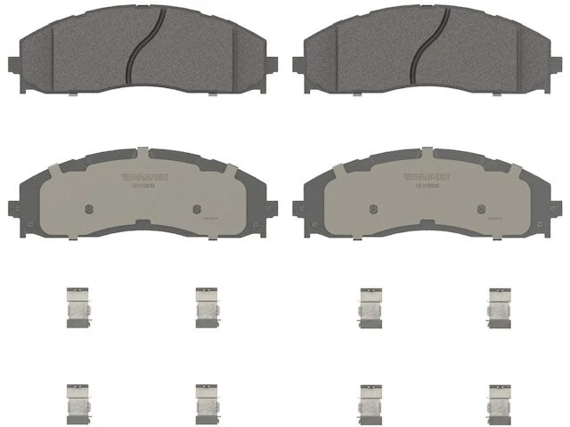 Juego de pastillas de freno delanteras para Ford F350 Super Duty 2013-2022 2014 2015 2016 FY549ND Foto 1 de 1