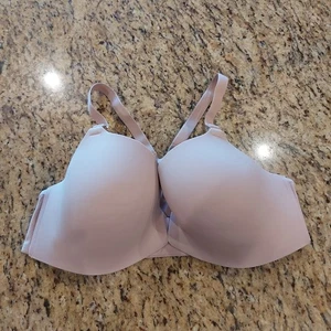 Sujetador SOMA ENBLISS cierre frontal espalda cruzada flexible con aros Adobe Rose 40C - Imagen 1 de 14