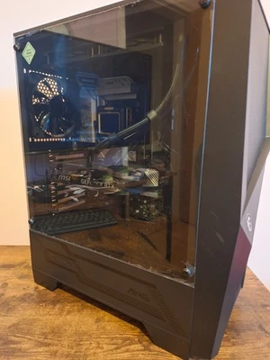 MSI GAMING PC RTX 4060ti INTEL i5 14400f   16GB Ram 1tb ssd - Image 1 of 4