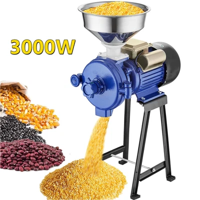 3000W Elektrische Getreidemühle Zerkleinerer für Getreide Futter Schrotmühle DE - Bild 1 von 4