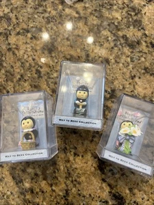 2001 Hallmark Way to Bees - Lot of 3 - Collection Merry Miniatures - Picture 1 of 5