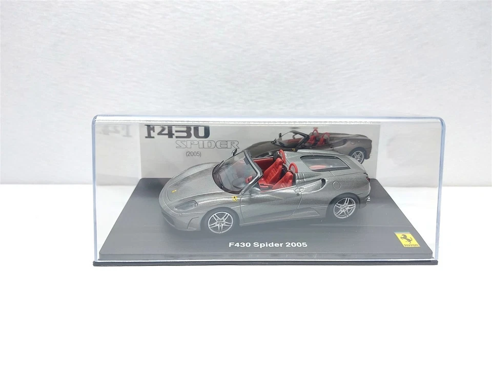 Ferrari F430 Spider Grigio del 2005 - 1/43 Ferrari GT Collection - Immagine 1 di 1
