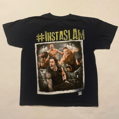 Camiseta Instaslam producto con licencia oficial de la WWE jóvenes niños talla pequeña Foto 1 de 4