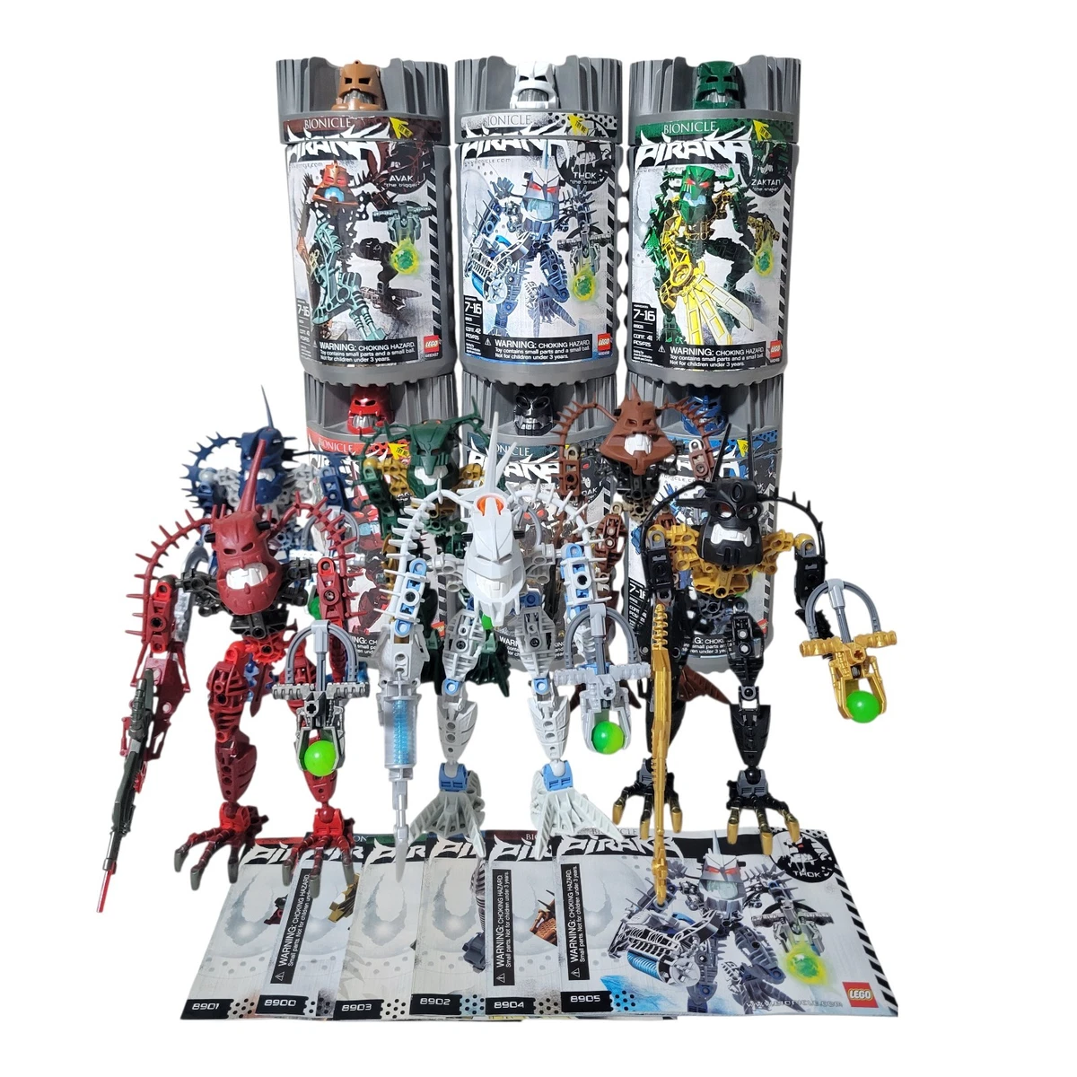 Canister Plastic BIONICLE LEGO (R) Complete Sets & Packs for sale