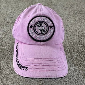 De La Hoya Mayweather Hat Cap Strap Back Boxing The World Awaits Las Vegas 2007 - Picture 1 of 8