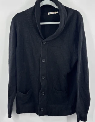 Suéter J Crew 100 % lana de cordero para hombre talla grande cárdigan con botones bolsillos Foto 1 de 4