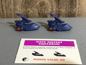 A29820 Warhammer 40K Epic Eldar Craftworlds Metal Wave Serpent Squadron GW - Bild 1 von 8