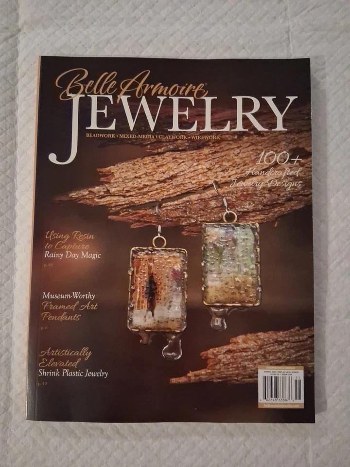 Belle Armoire Jewelry Magazine Spring 2025 Beadwork Mixed Media Claywork Wire - Image 1 of 1