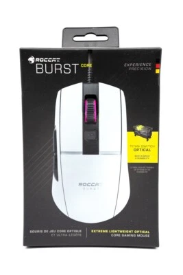 ROCCAT Burst Core Gaming Mouse Right-hand USB Type-A Optical 8500 DPI New in Box - Image 1 of 4
