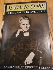 Vintage: Madame Curie: A Biography by Eve Curie 1939 HB Illustrated - Bild 1 von 19