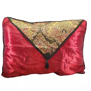 JCP JCPenney Mantra Color Falso Fundas de Almohada 27" x 21" Paquete de 2 Borlas Joyas De Colección - Imagen 1 de 8