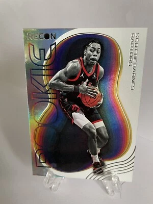 2021-22 Panini Recon Rookie Recon Scottie Barnes Rookie Toronto Raptors #4 - Image 1 of 2