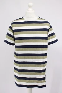 ARMOR LUX FANTASIE MENS SAILOR STRIPE T SHIRT TEE GREEN NAVY WHITE RRP £46 EG - Picture 1 of 6
