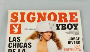 Mexican Playboy SIGNORE Magazine February 1990 Vintage Pamela Anderson - Foto 1 di 2