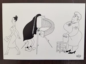 DUBOUT " le photographe" Carte postale (D82) état neuf - Imagen 1 de 1